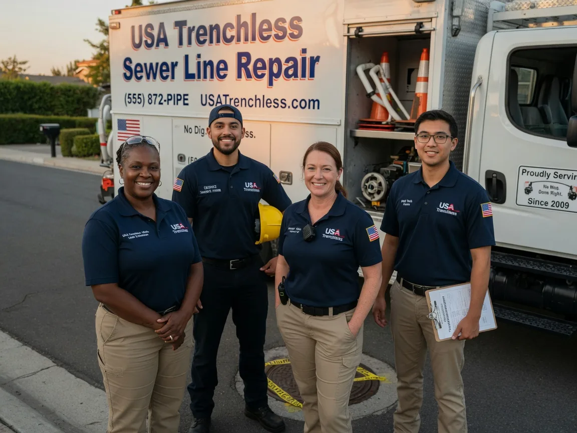 Sewer Line Repair company in Warfield, VA